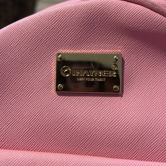 Pink mini backpack - Picture 2 of 5